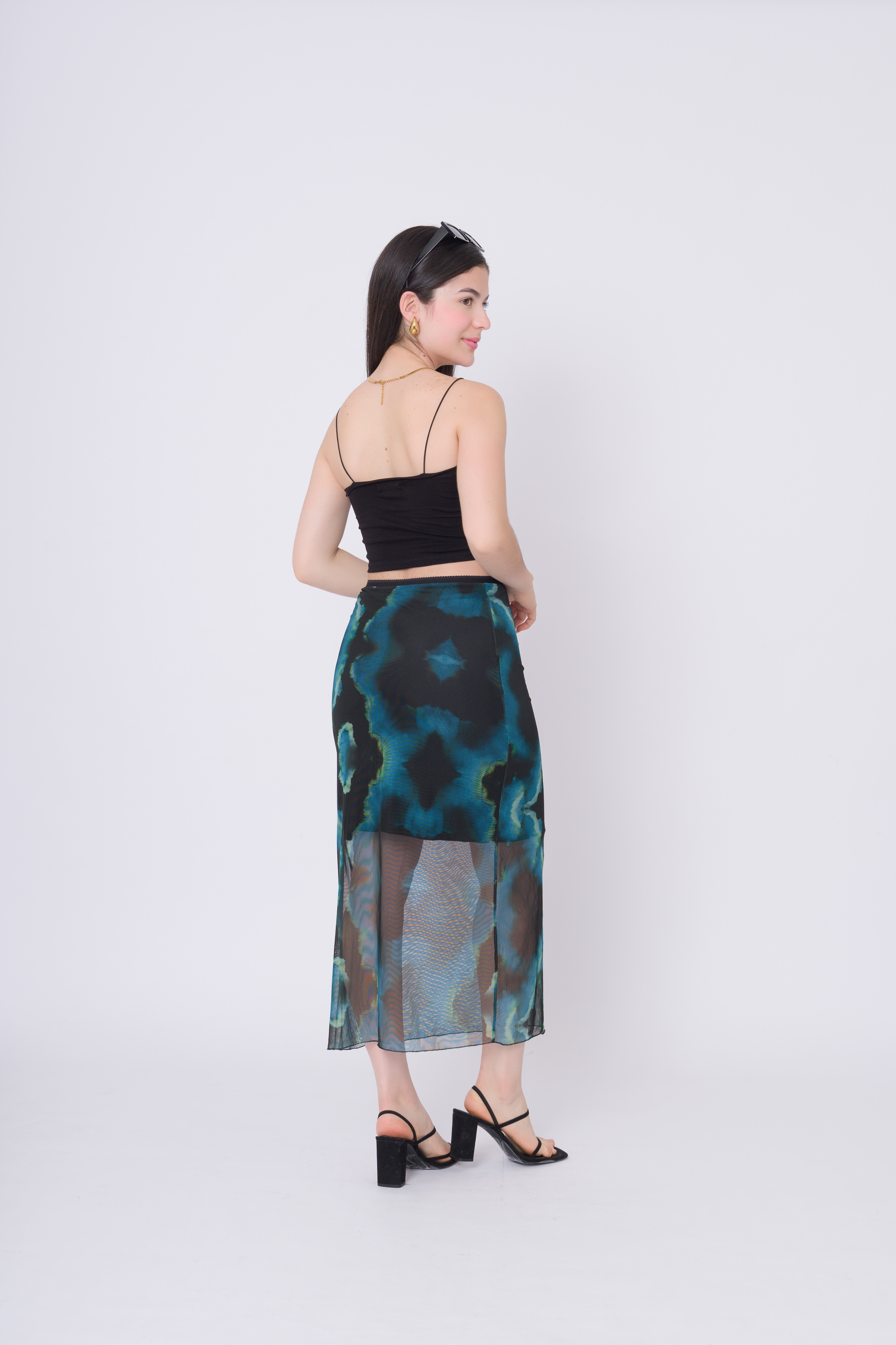 Conjunto Top Gamuza + Falda Meish